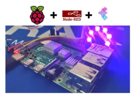 红莓Pi4节点控制Neo像素